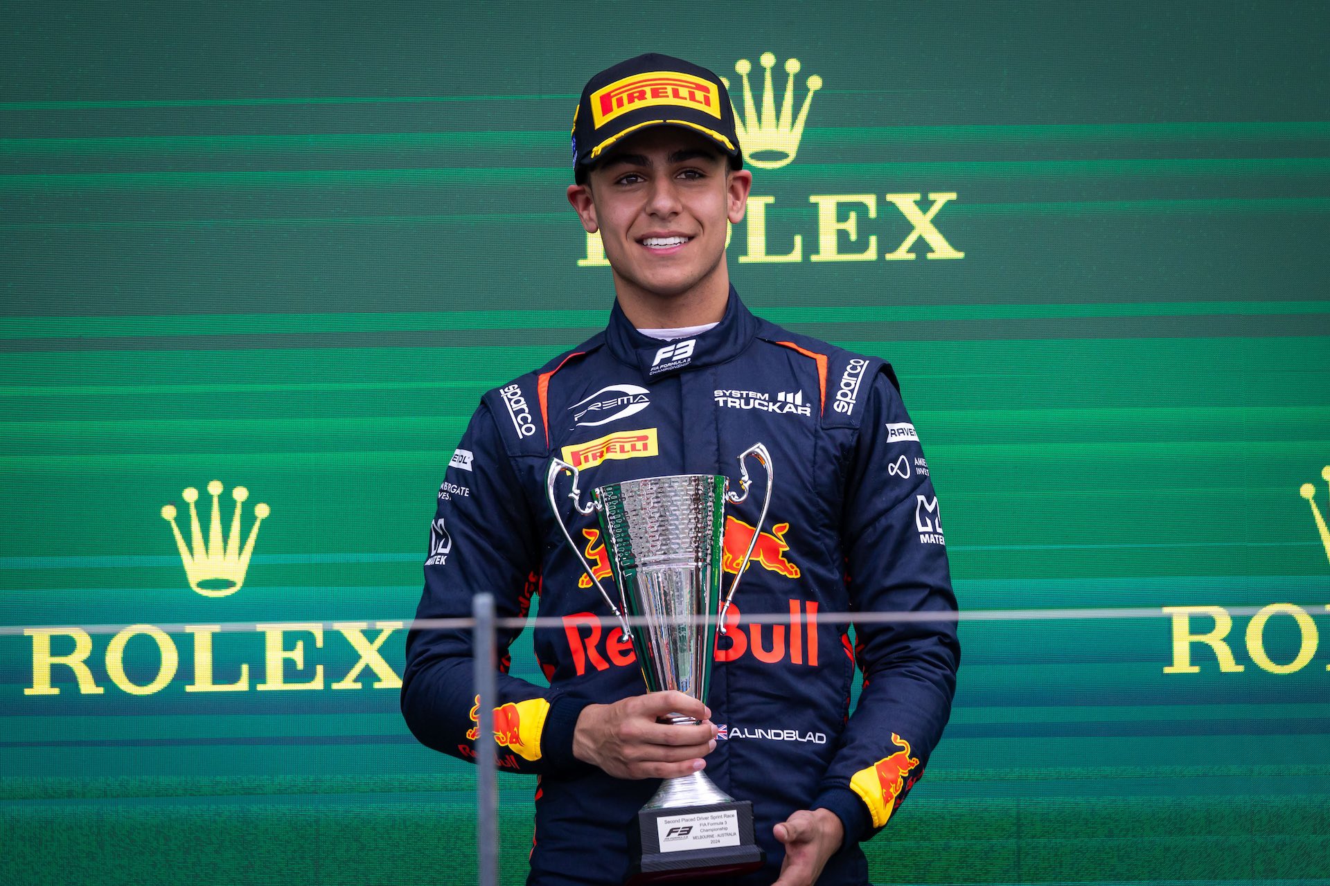 星空体育官网下载入口-未来会换掉谁？林德布拉德将代表红牛参加F1英国站一练